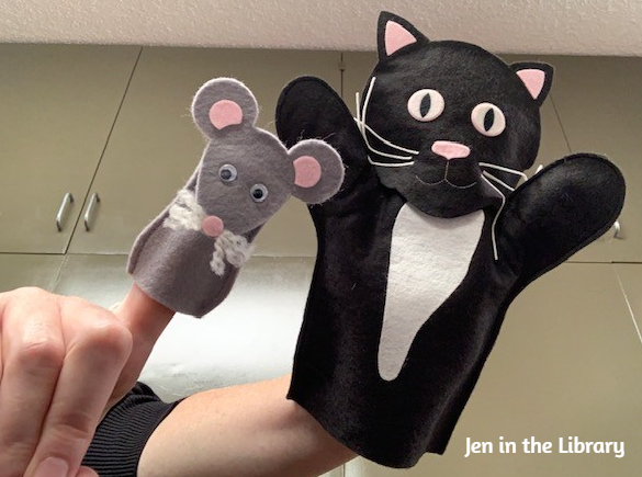 Puppet-Great_Big_Cat_Teeny_Little_Mouse_jeninthelibrary